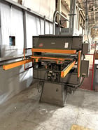 35 Ton, Herman Schwabe #DG, 30" x 34" die cutter, manual shuttle table for steel rule knife, 2 hand Control - Image 1