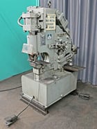 4" x 4" x 1/4" Hill-Acme #3, Metalworker, 33 ton, 12-1/2" throat, 1" stroke, 5 HP - Image 1