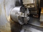 Mazak #SQR-200, CNC Lathe, 3 jaw 9" chuck, 2" bore, Chip Conv., tailstock, Mazatrol PC-Fusion-CNC-640-TE, 1999 - Image 4