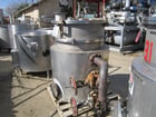 150 gallon Combustion Engineering Howard reactor, 304 Stainless Steel, jacketed, agit - Image 1