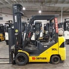 6000 lb. Clark #S30CL, Forklift, 240" raised height, 42" spade fork length, 4-way hydraulics, 8770 hours, 2018 - Image 2