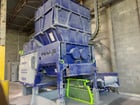 Haas Shred Tech #1500-E, Heavy-Duty Double-Shaft Shredder, 59" x 59" shredding chamber, 27.5" cutting - Image 2