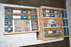 Kockums #KS-77, 2-Deck Vibrating Chip Screener, 1-1/2" x 1-1/2" top screen holes, 1/2" bottom screen holes - Image 4