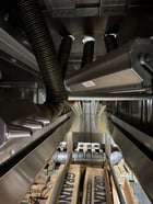 Sleeves Seal, Air Knife Bottle Dryer, Stainless Steel, 9' single-lane drying tunnel, 25 HP Republic - Image 2