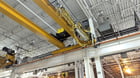 3 Ton, R & M, 38' Span, 29' lift, Class D, radio, VFD bridge/trolley, 2003, #2693 - Image 3