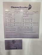 Cleaver-Brooks #CFC-E-1500, Natural gas firetube hot water boiler, 125 psi, 1500 MBH input, 2017 - Image 3