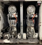 19" x 90" Timesavers #19MWT-DDDD-60, abrasive belt deburring / finishing machine, 6-20 FPM, 38" passline, 6" - Image 4