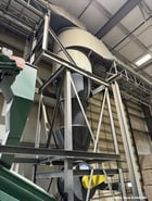 Imperial Systems #ALHO-24, Cyclone Dust Collector, 72" diameter, Carbon Steel Cyclone - Image 4