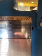 55 GPM @ 870 psi, Union #TD-120, Triplex Reciprocating Pump, 4.25" stroke, 2" steel plungers, SS316 fluid - Image 6