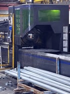 JQ #FLT-12035ETN, fuber tube laser, 4000 watts, bundle load/loader, 2022 - Image 2