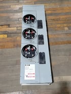 125 Amps, Eaton #3MM312RRL, Meter Stack, 3 Socket, 1ph, 3W. 120/240 VAC, 800A Bus, unused - Image 4