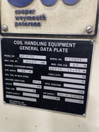 6500 lb. CWP #4R-24/24C, coil reel & straightener comb., 24" W x .187" stock, 60" OD, 13"-21" ID, 3-leaf - Image 3