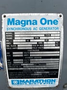 800 KW, 1800 RPM, Marathon #682FDR8168AAW, generator end, 2400/4160 Volts, 3-phase - Image 2