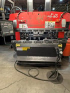 55 Ton, Amada #RG-50, CNC press brake, 6.8'OA, 59.84" between housing, 3.9" stroke, 15.75" throat, 14.57" - Image 1