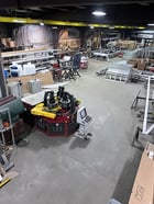 10" x 10" x .4" Tauring #Alpha-200, CNC Angle Bending Roll, (3) Driven Rolls, 19.29" Shaft diameter, 24.1 HP - Image 5
