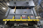 220 Ton, Aida #NC2-200, Two-Point Mechanical Gap Frame Stamping Press, 9.84" Stroke length, 19.69" Die - Image 2