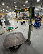 6000 lb. Coilmate #CM6048, pallet decoiler, 48" table diameter, 27 RPM, 37" stack height, dancer arm, 1995 - Image 1