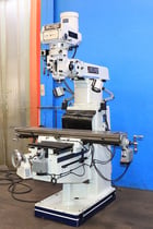 MSC - Vectrax #GS-20V, vertical mill, 10" x50" tbl., 5 HP, 32" X, 17.5" Y, 18" Z, R-8, 70-3600 RPM, 2 halogen - Image 3
