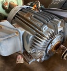 100 HP 88/2700 RPM Teco Westinghouse, Frame 405T, TEFC, 3-90Hz, Ball, offered electrically OK or rblt. w/ - Image 2