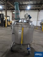 145.3 gallon Precision Stainless Reactor, 316L Stainless Steel, 45/100 psi, 550L, 36" diameter x 42" straight - Image 4