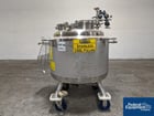 39.6 gallon Precision, Jacketed Receiver Tank, 316L Stainless Steel, 45/100 psi, 150L, 28" diameter x 17" - Image 1