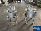 20 gallon Pfaudler, Glass Lined Reactor Body, 25/115 psi, 18" diameter x 15" straight side, flat top, dish - Image 2
