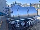 210 gallon DC Norris #DA-Cooler, Glycol-Jacketed Cooling Kettle, 42" diameter x 99" overall height, 20" legs - Image 1