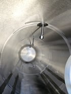 930 gallon JV Northwest, Horizontal Stainless Steel Storage Tank, 3'-6" diameter x 13' height, 1.5" bottom - Image 4