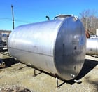 3000 gallon Perma-San, Horizontal Stainless Steel Storage Tank, 7' diameter x 10' height - Image 2