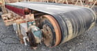 5' wide x 28' +- long belt conveyor, 3/4" thick, rubber impact idlers, Falk gearbox reducer - Image 1