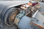 5' wide x 28' +- long belt conveyor, 3/4" thick, rubber impact idlers, Falk gearbox reducer - Image 5