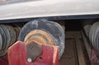 5' wide x 28' +- long belt conveyor, 3/4" thick, rubber impact idlers, Falk gearbox reducer - Image 10