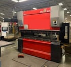 90 Ton, Amada #HFE-M2-8025, CNC hydraulic press brake, 8.4'OA, 82.7" between housing, 7.87" stroke, 16.5" - Image 1
