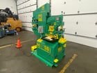 3" x 3" x 3/8" Uni-Hydro #ST56, Ironworker, 56 ton, Super Turret, 10-station, 6" throat, 7 SPM, 1200 psi, 5 - Image 8