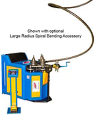 2-1/2" x 2-1/2" x 1/4" Ercolina #CE50H3, angle roll, 50mm diameter, 10 ton, 9 RPM, w/ tooling - Image 2