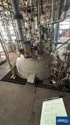 2,200 gallon Tolan, Reactor, 316 Stainless Steel, 120/150#, 78" diameter x 96" straight side, dish top & - Image 3
