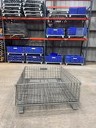Nashville Wire, Folding Wire Container, 4000 lb. capacity - Image 3