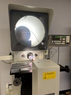 14" Mitutoyo #PH-3500, Bench Top Optical Comparator, digital read out - Image 2