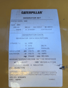 300 KW Caterpillar #3406, Diesel Generator, 277/480 Volts, 3ph, 5477 hours, 2003 - Image 5