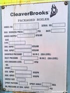 70 HP Cleaver-Brooks #CB-100-70-150ST, Steam Boiler, 2,343,000 BTUH, 150 PSI, 230 Volts, 2012 - Image 5