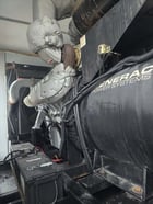 500 KW Generac, Diesel Generator, 22L, V12, Daewoo, 1 & 3PH, Enclosed w/ Tank, 152 hours, 2000 - Image 5