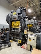 100 Ton, Minster #P2-100-48-31 Piece-Maker, straight side double crank, 5" stroke, 18" Shut Height, 4" adj. - Image 3