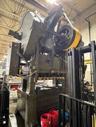 150 Ton, Minster #P2-150-48-36, straight side double crank, 4" stroke, 8" adj., 48" x36" bed, 16" window, air - Image 5