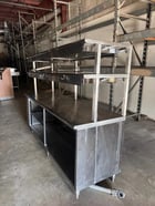 Marshall Air Systems #170525B208, Hot Food Warming Rack & Work Station/Stainless Steel Table, 208 Volt - Image 3