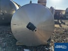 500 gallon Regev, Mix Tank, Stainless Steel, 48" diameter x 59" straight side, dish top, slight cone bottom - Image 2
