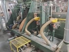 Mereen-Johnson #2050, Double End Tenoner, 10-Head, 96" max Opening, 30" Infeed, 6" max Thickness Opening, 7" - Image 7