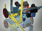 Sering Sawmill Machinery #Blue-Babe, Portable Yard Saw, Gasoline, (1) 6" Swivel w/1100 load capacity, 20 HP - Image 4