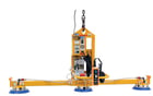 750 lb. Anver #ET-75M3-110, Vacuum Lift w/Powered Tilt, (3) 12.6" diameter Suction Pads, 115" L Beam, 22 sec. - Image 1