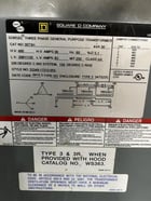 30 KVA 480 Primary, 208Y/120 Secondary, Square D 30T3H, transformer - Image 2