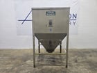 72 cu.ft. Conair, surge bin, 54" L x 54" W vessel, 36" H straight side, 36" H angled side, 5" diameter - Image 1